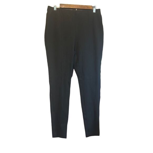 Black‎ Pull On Ankle Pants Career Casual Everyday - Picture 1 of 5